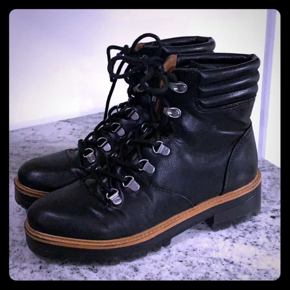 Black boots